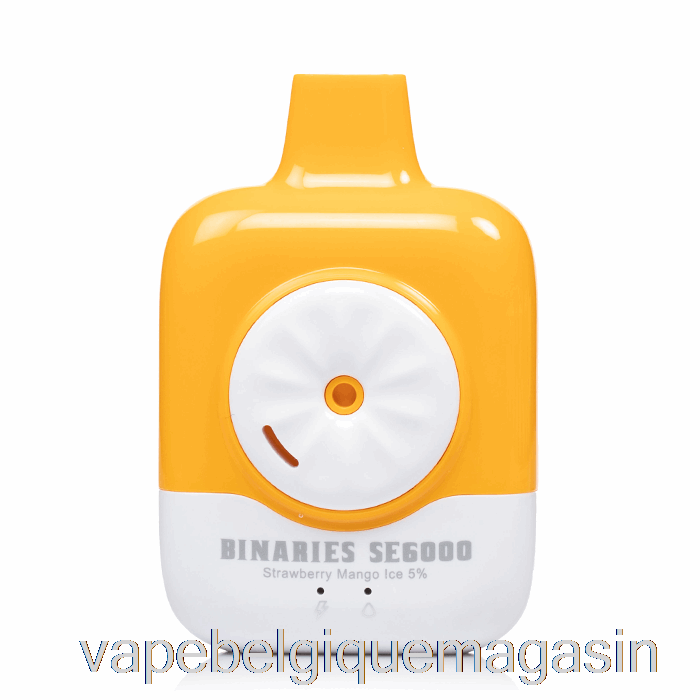 Vape Jetable Horizon Binaires Se6000 Jetable Fraise Mangue Glace